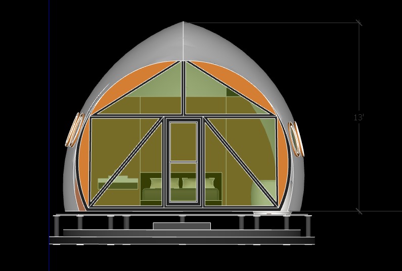 Cocoon Side View